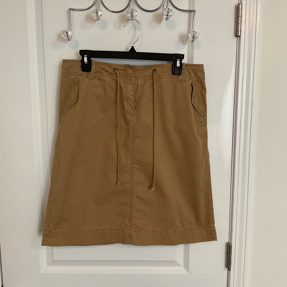 J. Crew Classic Brown Mini Skirt